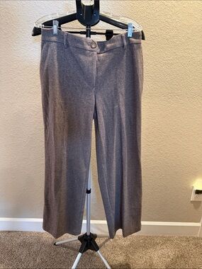 Hilary Radley NWT Dress Pants in brownish Heather Gray. Size 12
